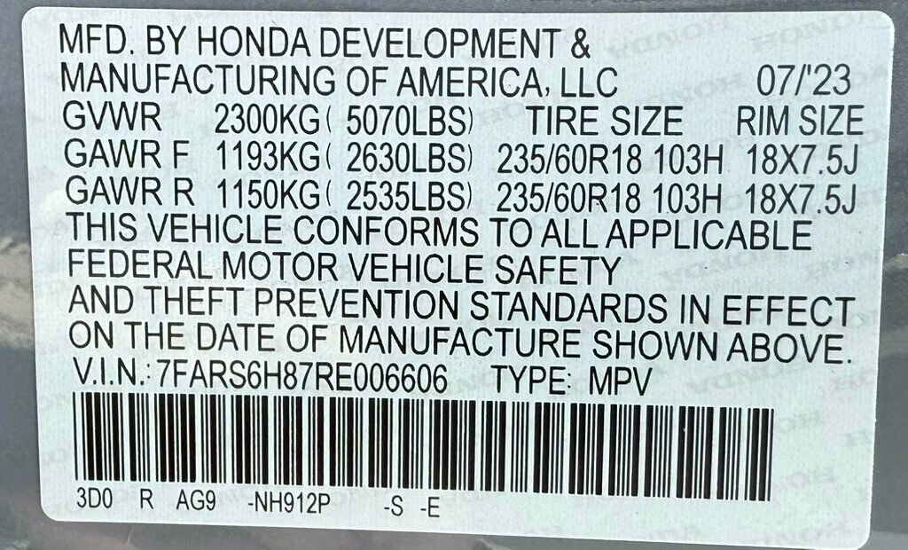 2024 Honda CR-V Hybrid Sport-L AWD - 22869280 - 50