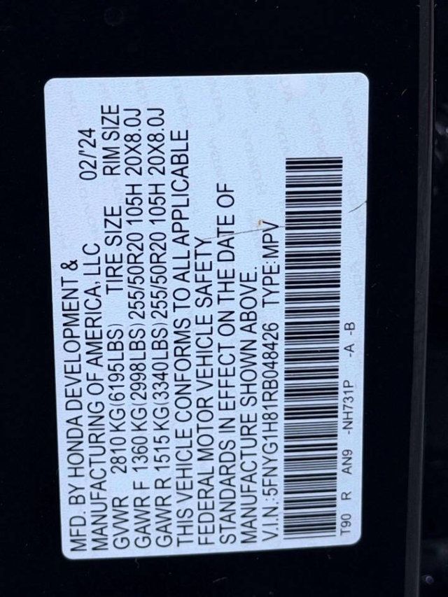 2024 Honda Pilot Elite AWD - 23052876 - 32
