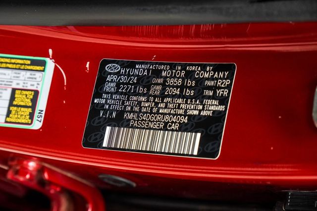 2024 Hyundai Elantra SEL IVT - 23062812 - 43