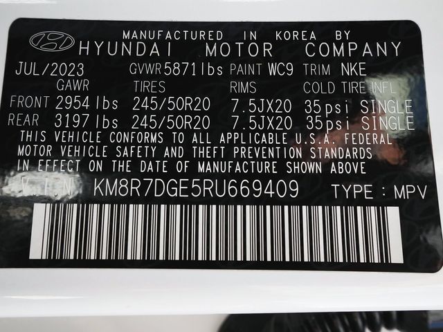 2024 Hyundai Palisade Calligraphy Night Edition - 23090894 - 15