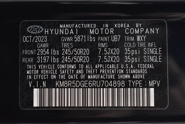2024 Hyundai Palisade Limited AWD - 22930076 - 48