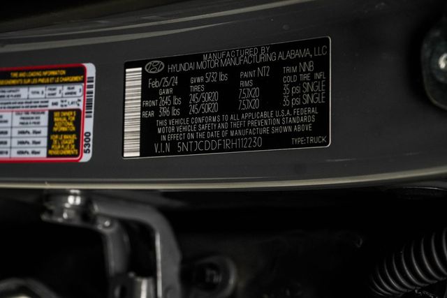 2024 Hyundai Santa Cruz NIGHT AWD - 22995822 - 42