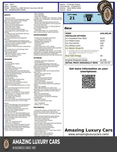 2024 Hyundai Santa Cruz