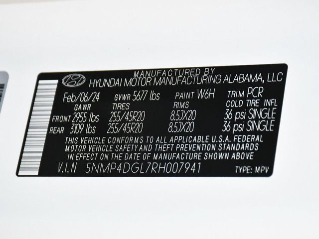 2024 Hyundai Santa Fe Limited - 22973404 - 16