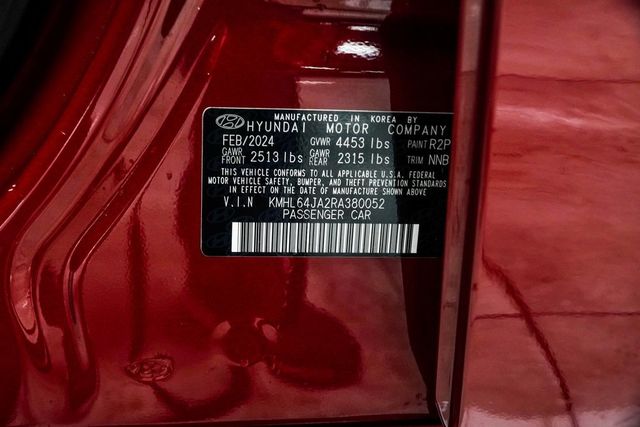 2024 Hyundai Sonata SEL - 22980843 - 38