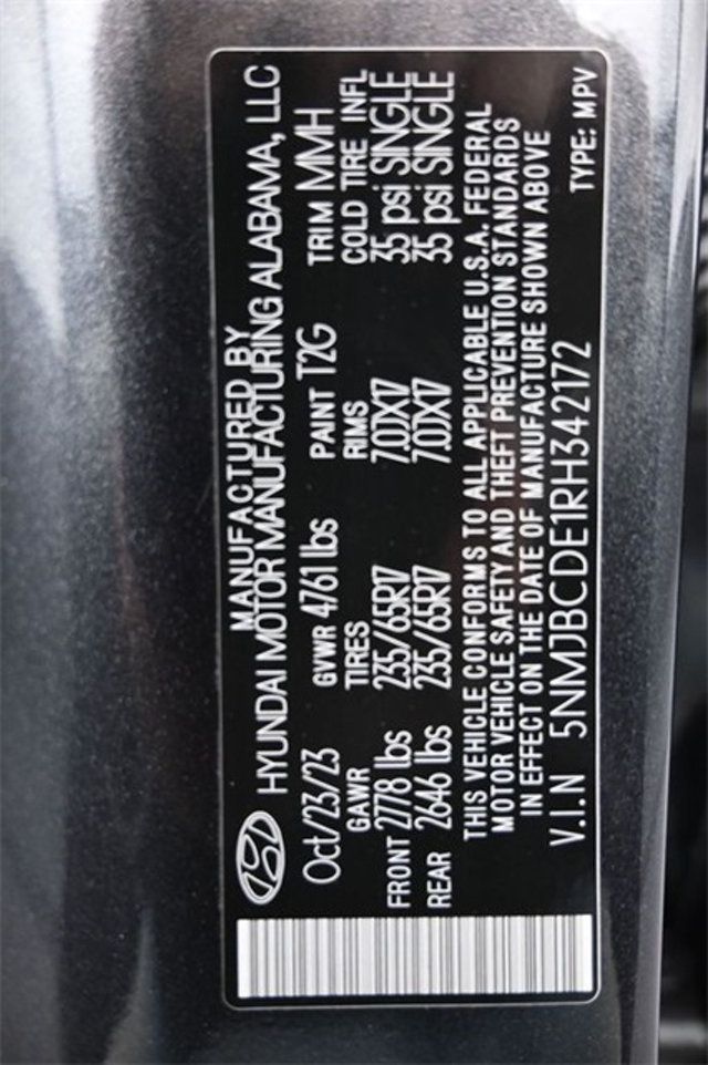 2024 Hyundai Tucson SEL photo 3