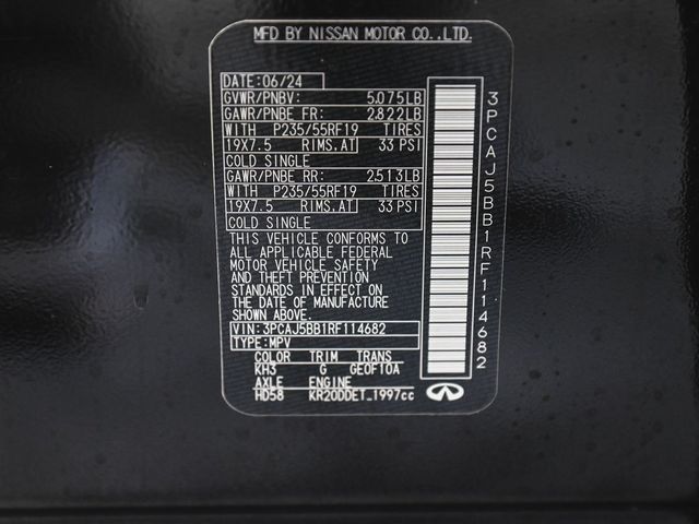 2024 INFINITI QX50 LUXE - 22928880 - 13