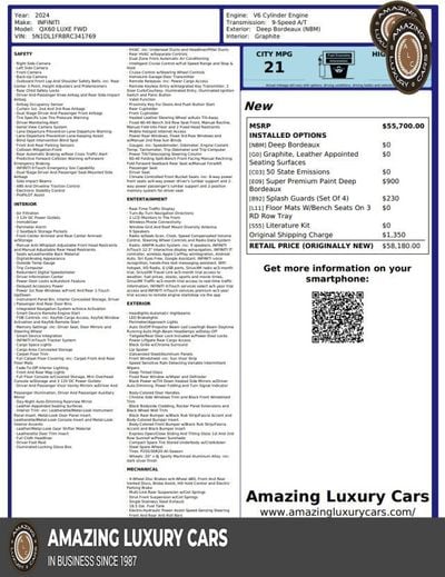 2024 INFINITI QX60 - 5N1DL1FR8RC341769