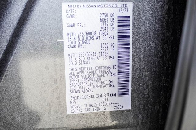 2024 INFINITI QX60 PURE FWD - 22932479 - 37