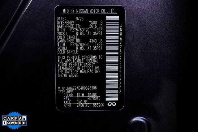 2024 INFINITI QX80 LUXE AWD - 22971963 - 41