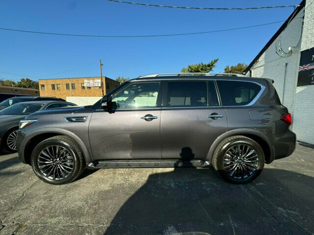 2024 INFINITI QX80 MSRP$92310/4X4/SensoryPkg/Htd-AcSeats/AppearancePkg/BlindSpotMon - 22643293 - 1