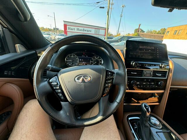 2024 INFINITI QX80 MSRP$92310/4X4/SensoryPkg/Htd-AcSeats/AppearancePkg/BlindSpotMon - 22643293 - 22