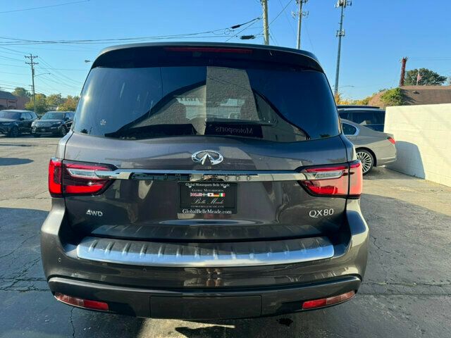 2024 INFINITI QX80 MSRP$92310/4X4/SensoryPkg/Htd-AcSeats/AppearancePkg/BlindSpotMon - 22643293 - 3