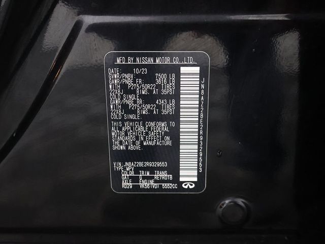 2024 INFINITI QX80 SENSORY AWD - 23074783 - 57