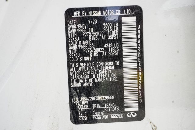 2024 INFINITI QX80 SENSORY AWD - 22922577 - 34