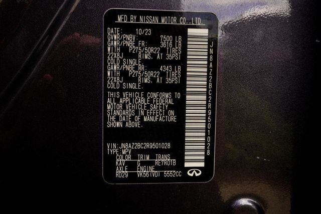 2024 INFINITI QX80 SENSORY AWD - 23072496 - 42