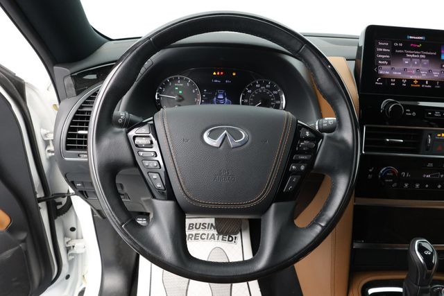2024 INFINITI QX80 SENSORY AWD w/ Dark Chrome Appearance Pkg & Radiant Kick Plates - 22936766 - 10