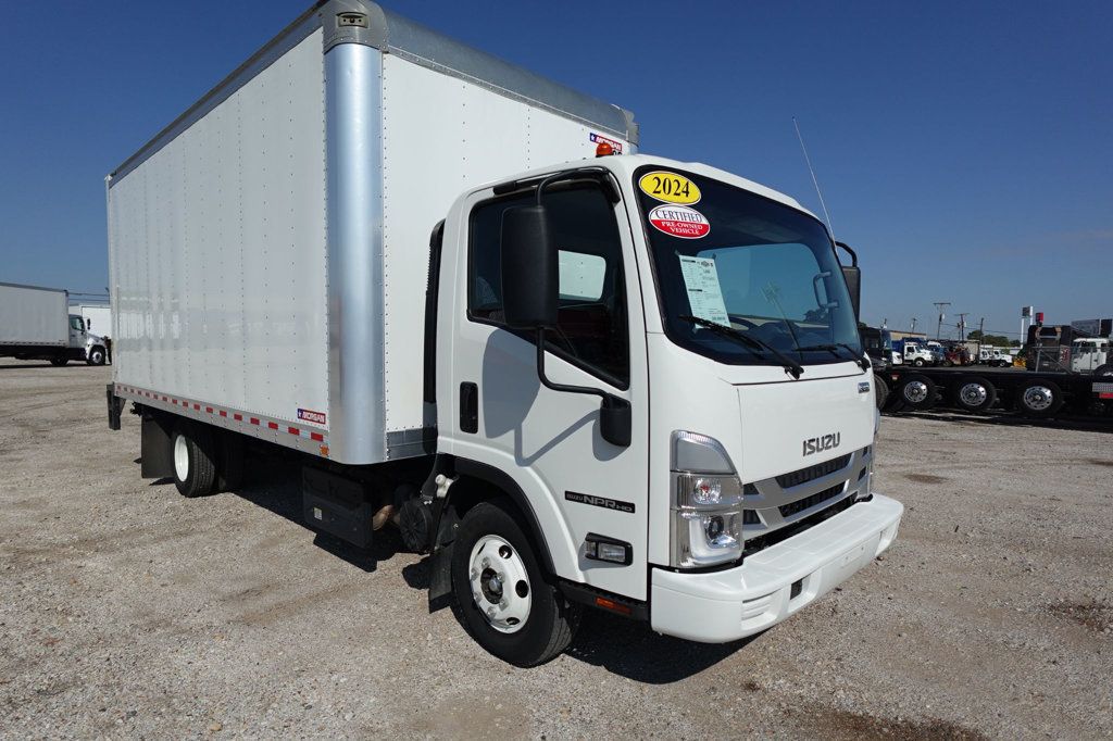 2024 Isuzu NPR HD (18ft Box w/ Lift Gate) - 22922801 - 0
