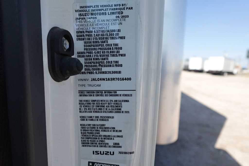 2024 Isuzu NPR HD (18ft Box w/ Lift Gate) - 22922801 - 62