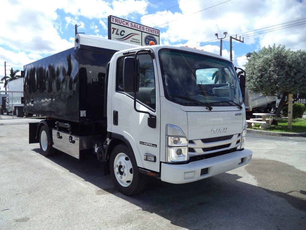 2024 Isuzu NPR HD w/ Stellar Hooklift Rolloff Container Trash Dump - 22933330 - 11