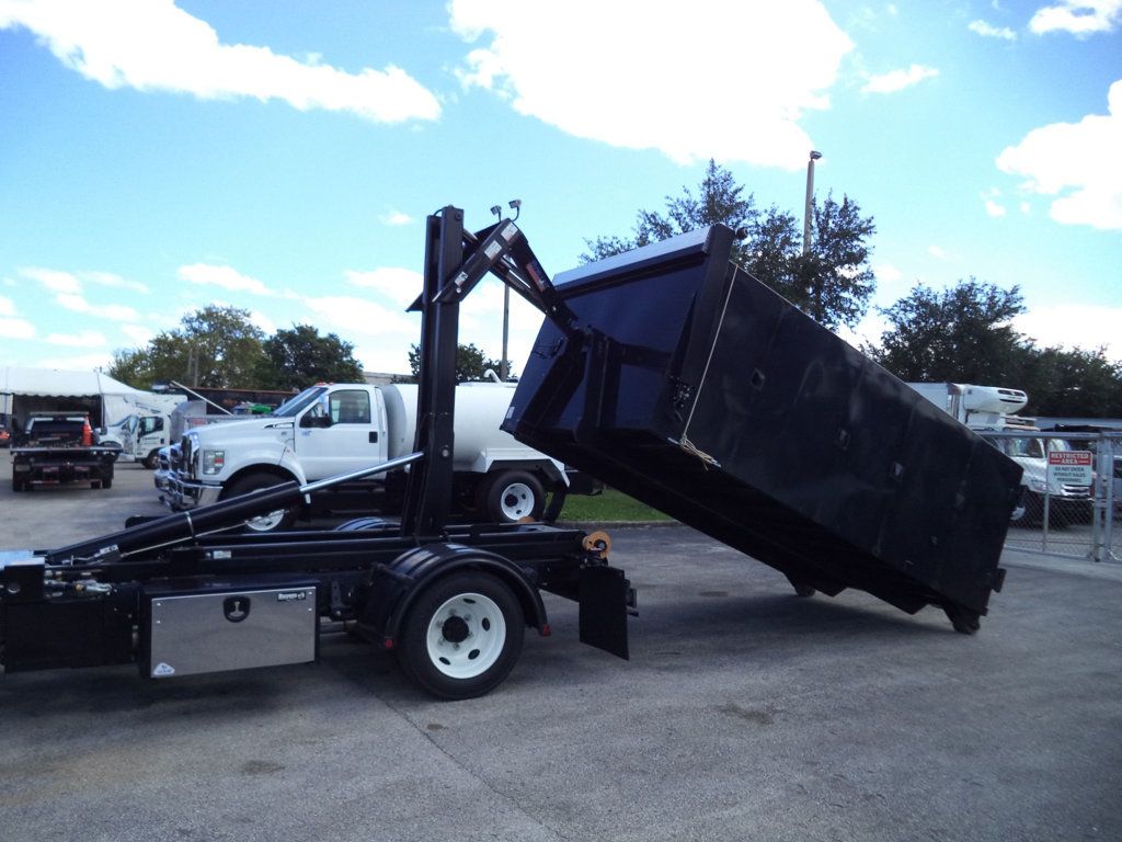 2024 Isuzu NPR HD w/ Stellar Hooklift Rolloff Container Trash Dump - 22933330 - 13