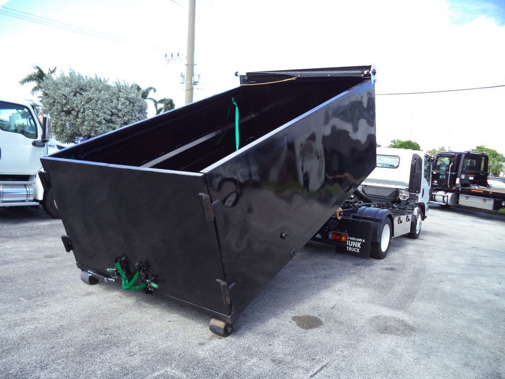 2024 Isuzu NPR HD w/ Stellar Hooklift Rolloff Container Trash Dump - 22933330 - 16