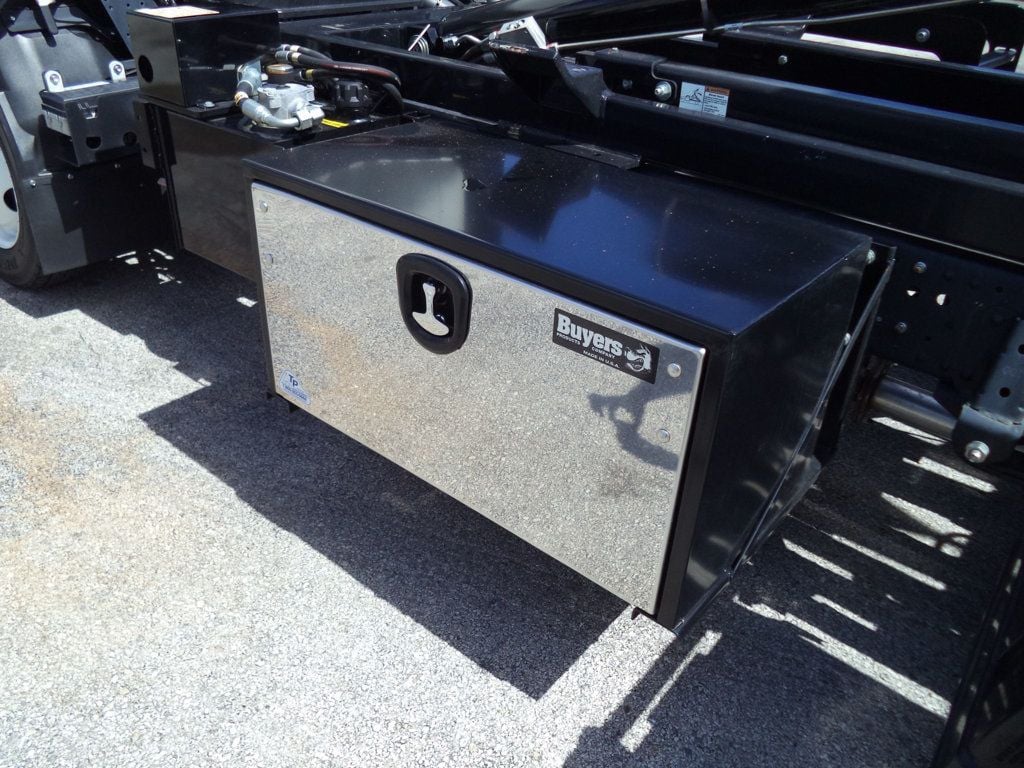 2024 Isuzu NPR HD w/ Stellar Hooklift Rolloff Container Trash Dump - 22933330 - 25