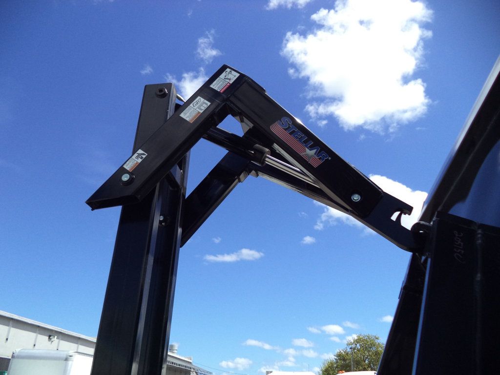2024 Isuzu NPR HD w/ Stellar Hooklift Rolloff Container Trash Dump - 22933330 - 29