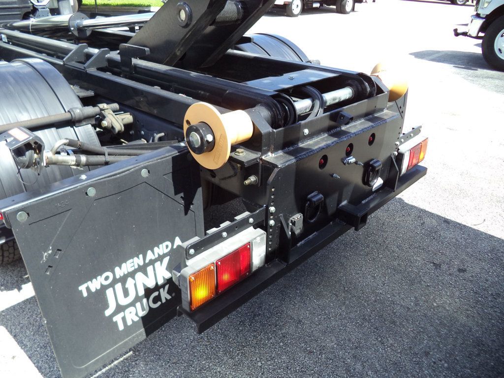 2024 Isuzu NPR HD w/ Stellar Hooklift Rolloff Container Trash Dump - 22933330 - 33
