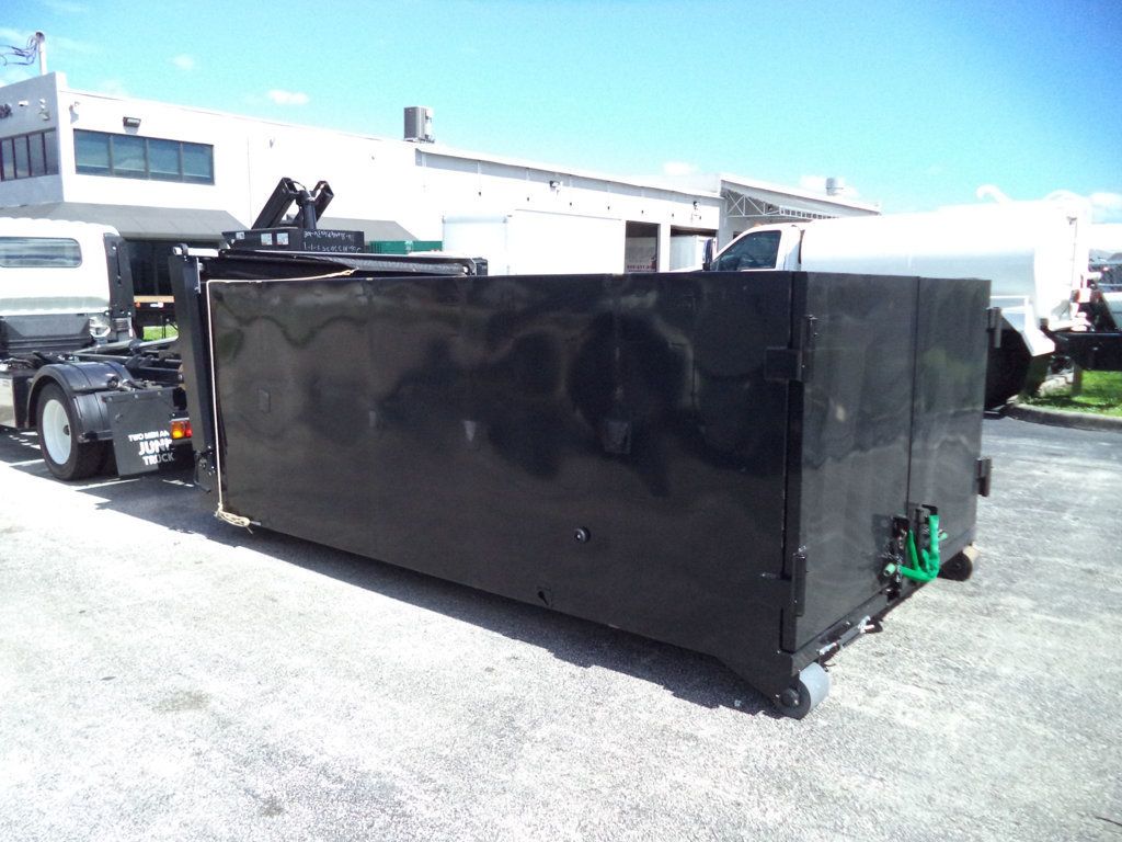 2024 Isuzu NPR HD w/ Stellar Hooklift Rolloff Container Trash Dump - 22933330 - 34