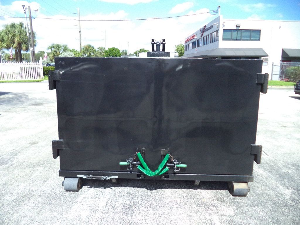 2024 Isuzu NPR HD w/ Stellar Hooklift Rolloff Container Trash Dump - 22933330 - 35