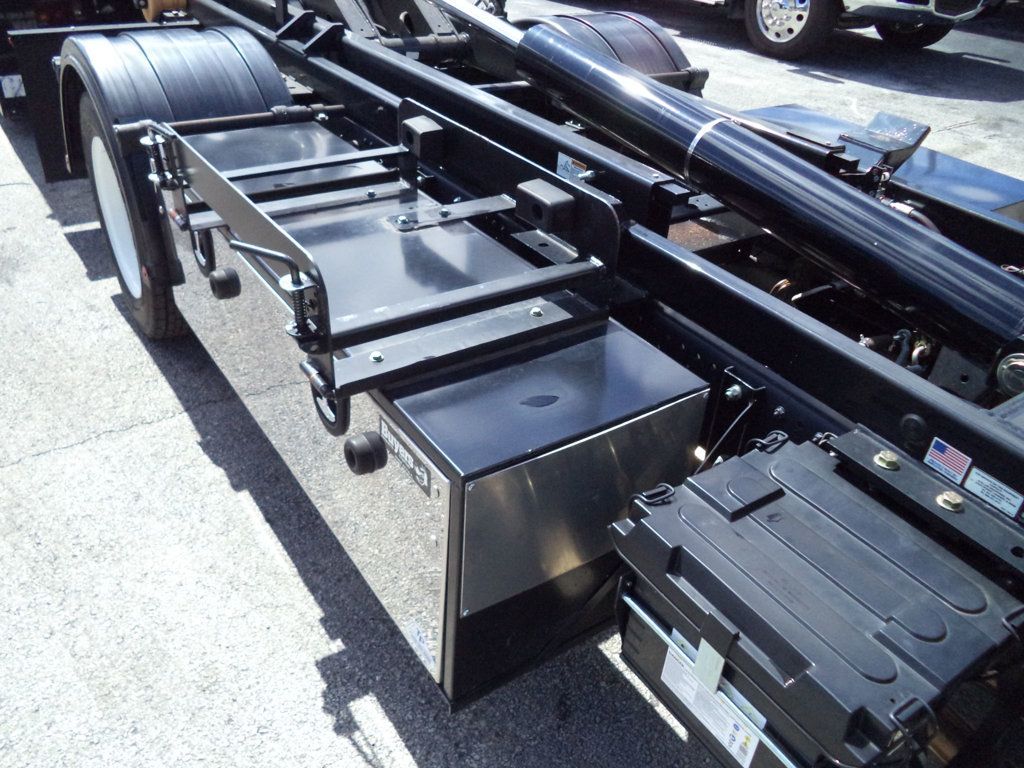 2024 Isuzu NPR HD w/ Stellar Hooklift Rolloff Container Trash Dump - 22933330 - 39