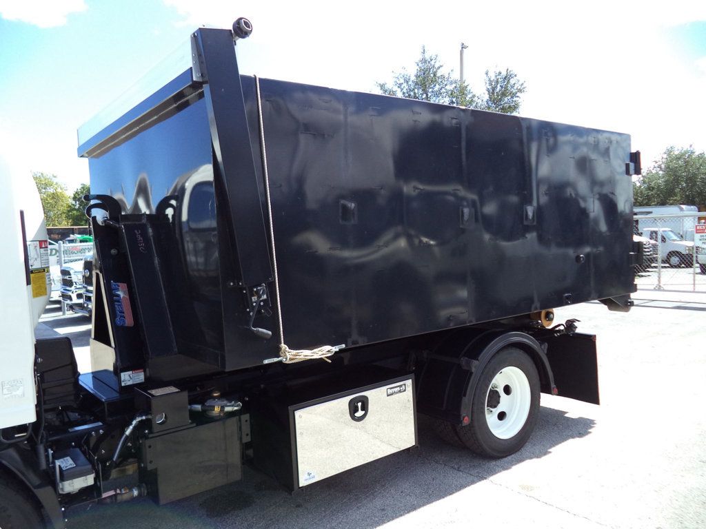 2024 Isuzu NPR HD w/ Stellar Hooklift Rolloff Container Trash Dump - 22933330 - 48