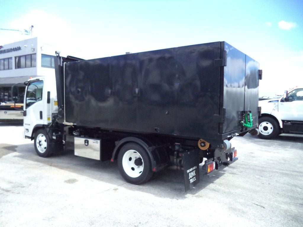 2024 Isuzu NPR HD w/ Stellar Hooklift Rolloff Container Trash Dump - 22933330 - 4