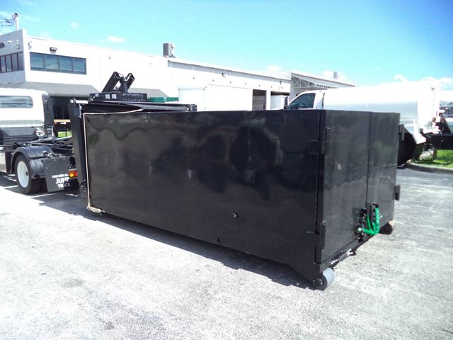 2024 Isuzu NPR HD w/ Stellar Hooklift Rolloff Container Trash Dump - 22959525 - 34