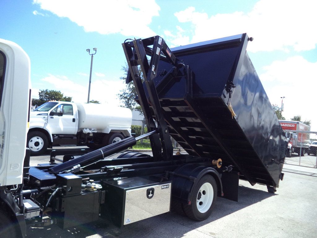 2024 Isuzu NPR HD w/ Stellar Hooklift Rolloff Container Trash Dump - 22959525 - 43