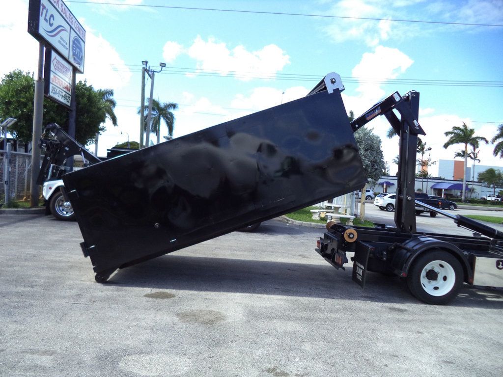 2024 Isuzu NPR HD Gas w/ Stellar Hooklift Rolloff Container Trash Dump - 22933330 - 18