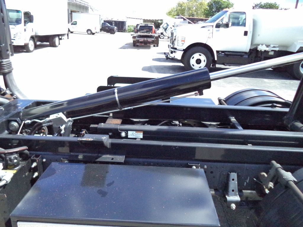 2024 Isuzu NPR HD Gas w/ Stellar Hooklift Rolloff Container Trash Dump - 22933330 - 26