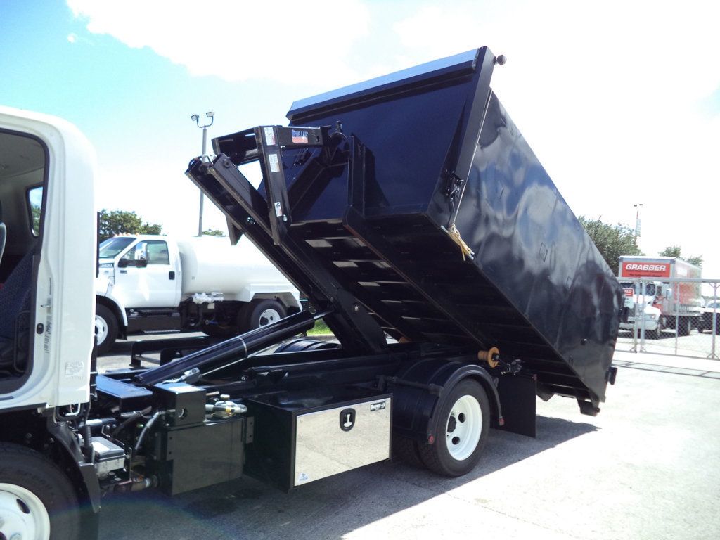2024 Isuzu NPR HD Gas w/ Stellar Hooklift Rolloff Container Trash Dump - 22933330 - 44