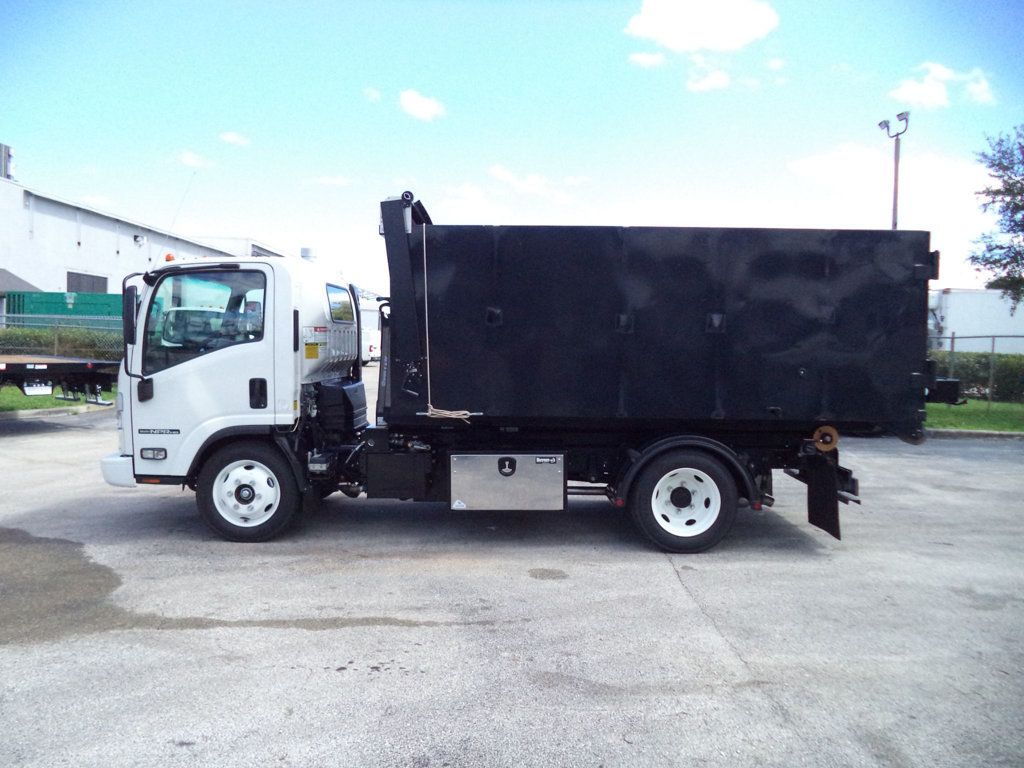 2024 Isuzu NPR HD Gas w/ Stellar Hooklift Rolloff Container Trash Dump - 22959525 - 3