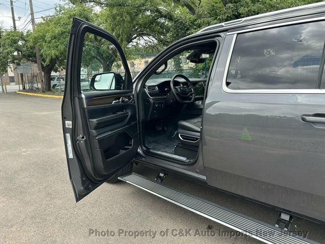 2024 Jeep Grand Wagoneer L HEADS-UP DISPLAY!! BLIND-SPOT!! PWR BOARDS! PANO ROOF!!!! P - 23070496 - 27