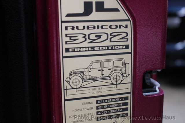 2024 Jeep Wrangler Rubicon 392 Final Edition 4 Door 4x4 - 22961570 - 42