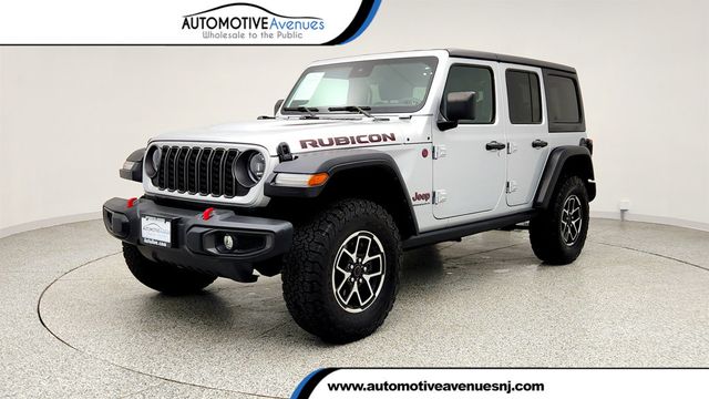 2024 Jeep Wrangler Rubicon 4 Door 4x4 w/ Nappa Leather Seats & 3-Piece Hard Top - 23011339 - 0
