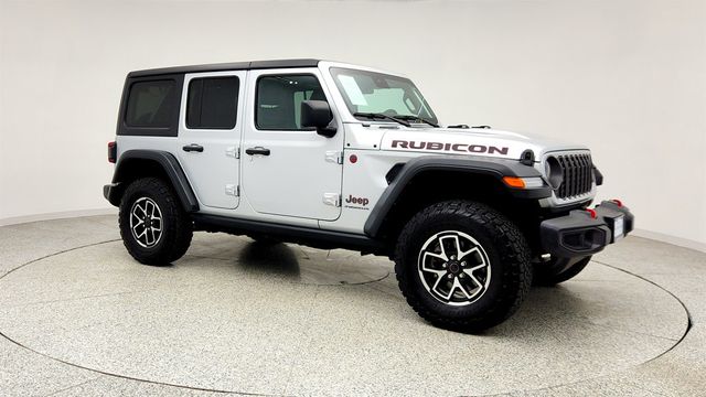2024 Jeep Wrangler Rubicon 4 Door 4x4 w/ Nappa Leather Seats & 3-Piece Hard Top - 23011339 - 2