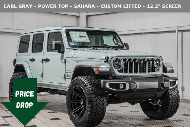 Used 2024 Jeep Wrangler 4-Door Sahara with VIN 1C4PJXEG3RW312348 for sale in Warrenton, VA