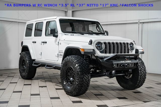 Used 2024 Jeep Wrangler 4-Door Sahara with VIN 1C4PJXEG7RW314698 for sale in Warrenton, VA