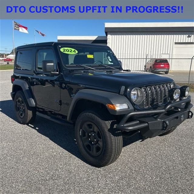 Used 2024 Jeep Wrangler 2-Door Sport with VIN 1C4PJXANXRW272502 for sale in Warrenton, VA