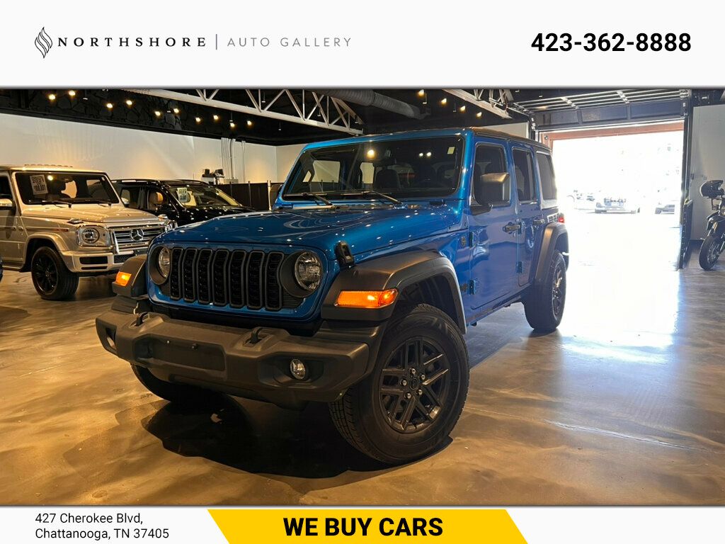 2024 Jeep Wrangler Sport S/4x4/22SPreferredPkg/AppleCarplay/AndroidAuto/AdapCruise - 22998564 | Video 1