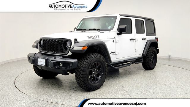 2024 Jeep Wrangler Willys 4 Door 4x4 with Hardtop & Technology Group - 22973014 - 0
