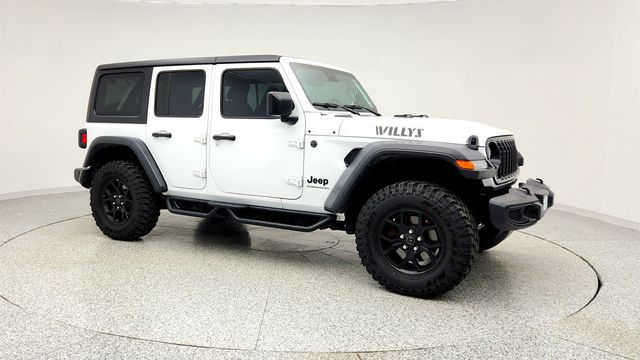 2024 Jeep Wrangler Willys 4 Door 4x4 with Hardtop & Technology Group - 22973014 - 2